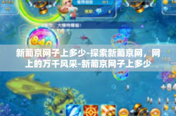 新葡京网子上多少-探索新葡京网，网上的万千风采-新葡京网子上多少