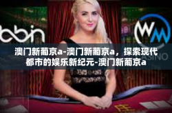 澳门新葡京a-澳门新葡京a，探索现代都市的娱乐新纪元-澳门新葡京a