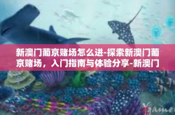 新澳门葡京赌场怎么进-探索新澳门葡京赌场，入门指南与体验分享-新澳门葡京赌场怎么进