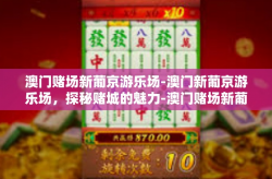 澳门赌场新葡京游乐场-澳门新葡京游乐场，探秘赌城的魅力-澳门赌场新葡京游乐场