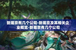 新葡京有几个公司-新葡京及其相关企业概览-新葡京有几个公司