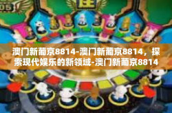 澳门新葡京8814-澳门新葡京8814，探索现代娱乐的新领域-澳门新葡京8814