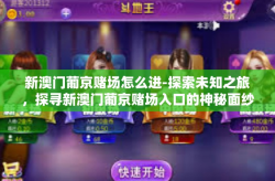 新澳门葡京赌场怎么进-探索未知之旅，探寻新澳门葡京赌场入口的神秘面纱-新澳门葡京赌场怎么进