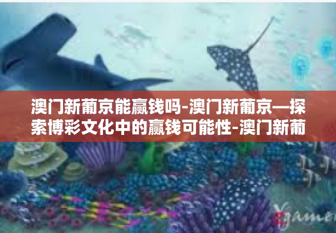 澳门新葡京能赢钱吗-澳门新葡京—探索博彩文化中的赢钱可能性-澳门新葡京能赢钱吗